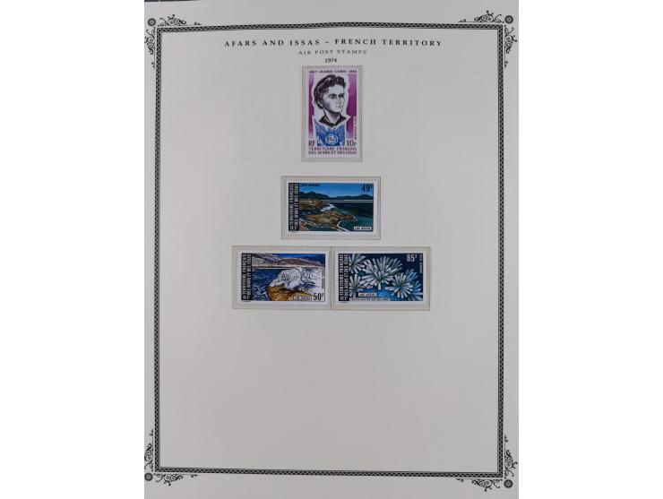 1967/78, Collection on 20 Scott Album leaves, mint never hinged, including postage due stamps, very fine