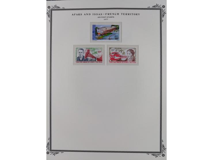 1967/78, Collection on 20 Scott Album leaves, mint never hinged, including postage due stamps, very fine