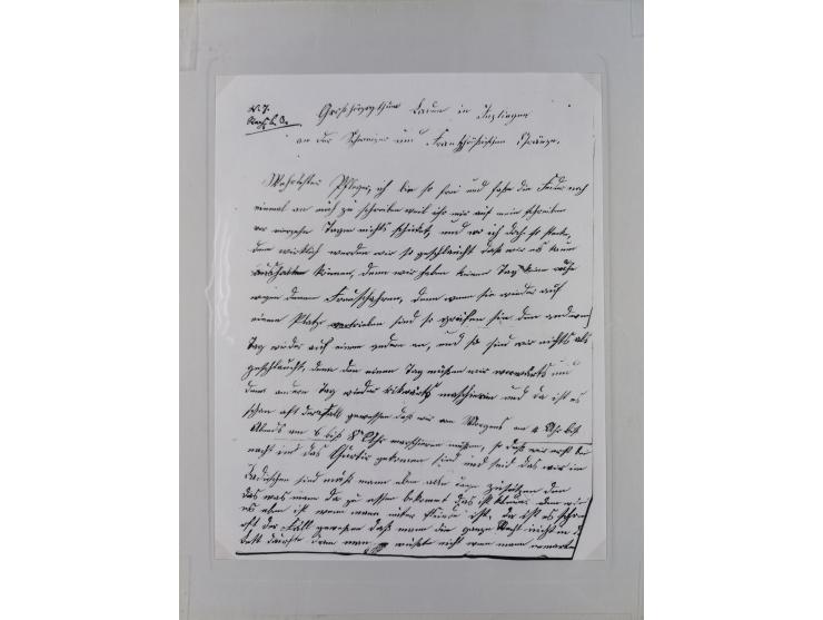 1848/71, kleine Sammlung Badischer Aufstand und Krieg 1870/71, insgesamt 19 Belege, teils mit Feldpost-Stempeln. Ex Dr. Heinz