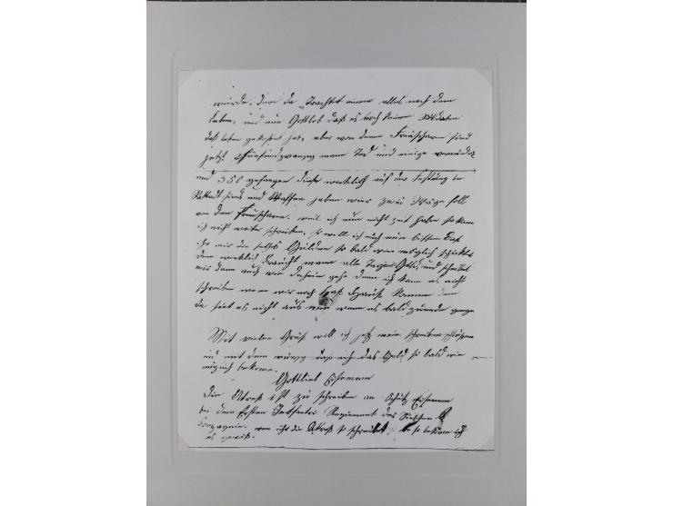 1848/71, kleine Sammlung Badischer Aufstand und Krieg 1870/71, insgesamt 19 Belege, teils mit Feldpost-Stempeln. Ex Dr. Heinz