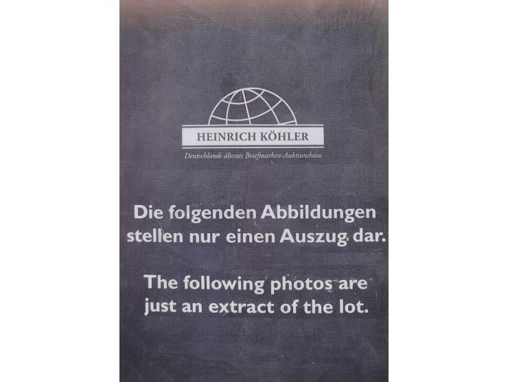 1800/1970 (ca.) interessante Material-Sammlung von etwa 250 Belegen und wenigen Marken, dabei u.a. Dt. Reich Ersttagsstempel 