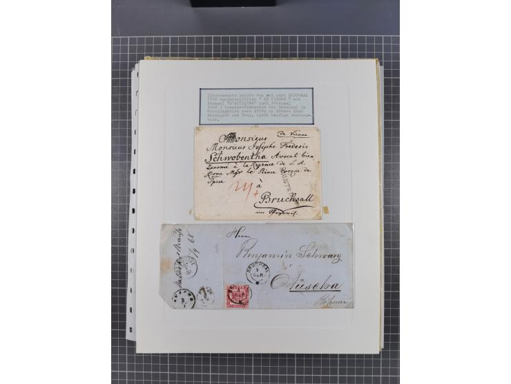 1800/1970 (ca.), HEIMATGESCHICHTE BADENS, umfangreiche Materialsammlung, teils ausstellungsmäßig aufgezogen, mit einigen hund