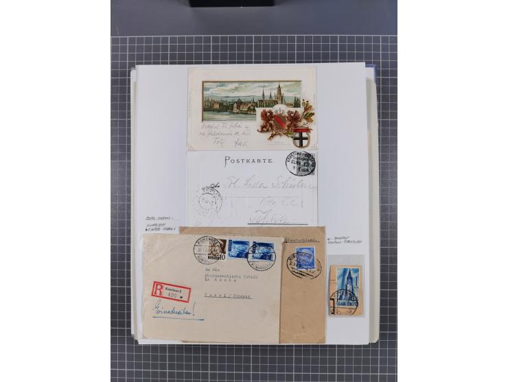 1800/1970 (ca.), HEIMATGESCHICHTE BADENS, umfangreiche Materialsammlung, teils ausstellungsmäßig aufgezogen, mit einigen hund