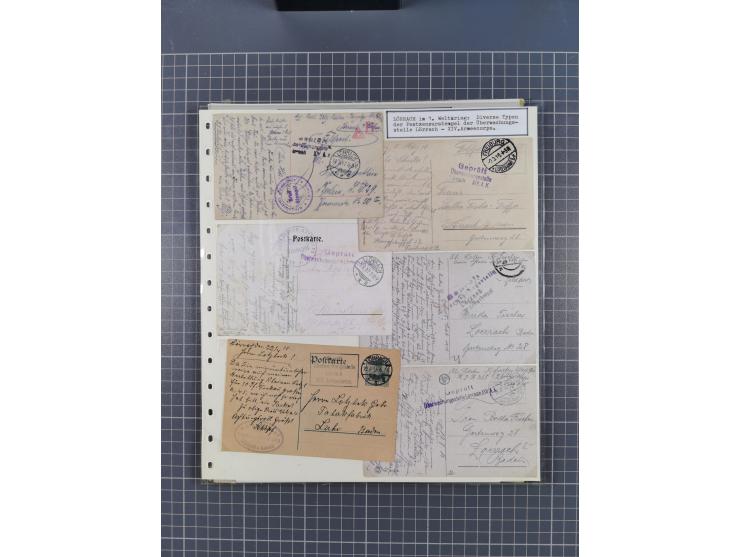 1800/1970 (ca.), HEIMATGESCHICHTE BADENS, umfangreiche Materialsammlung, teils ausstellungsmäßig aufgezogen, mit einigen hund