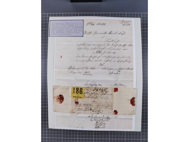 1800/1970 (ca.), HEIMATGESCHICHTE BADENS, umfangreiche Materialsammlung, teils ausstellungsmäßig aufgezogen, mit einigen hund