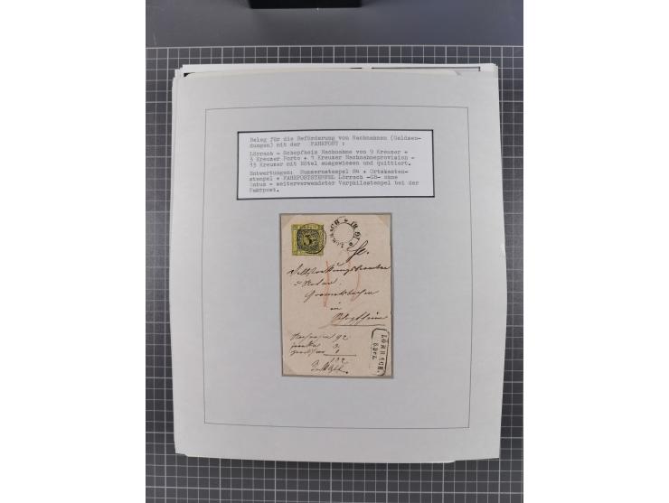 1800/1970 (ca.), HEIMATGESCHICHTE BADENS, umfangreiche Materialsammlung, teils ausstellungsmäßig aufgezogen, mit einigen hund