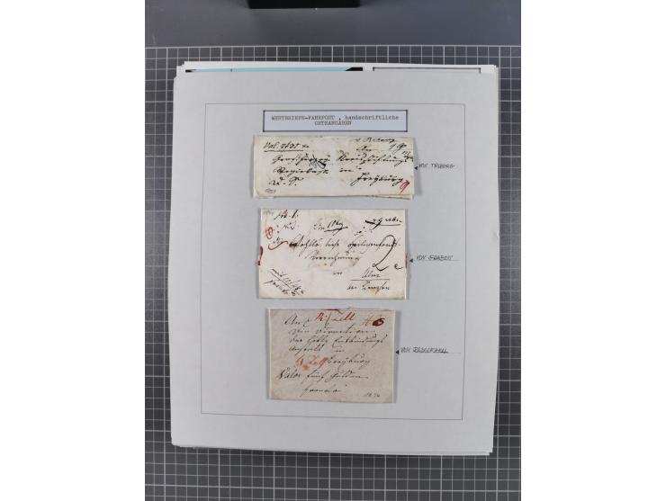 1800/1970 (ca.), HEIMATGESCHICHTE BADENS, umfangreiche Materialsammlung, teils ausstellungsmäßig aufgezogen, mit einigen hund