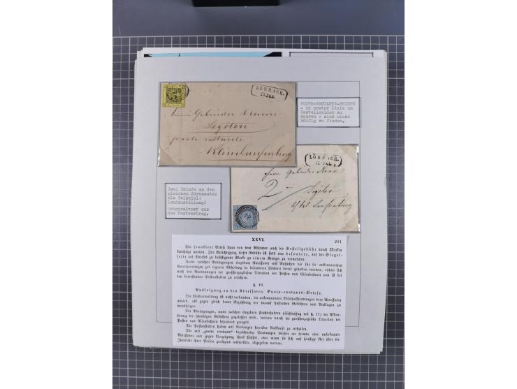 1800/1970 (ca.), HEIMATGESCHICHTE BADENS, umfangreiche Materialsammlung, teils ausstellungsmäßig aufgezogen, mit einigen hund