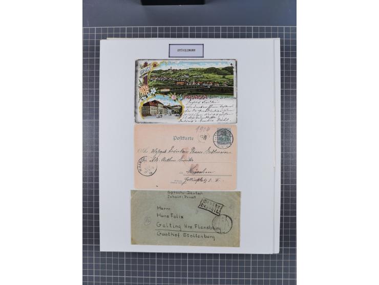 1800/1970 (ca.), HEIMATGESCHICHTE BADENS, umfangreiche Materialsammlung, teils ausstellungsmäßig aufgezogen, mit einigen hund