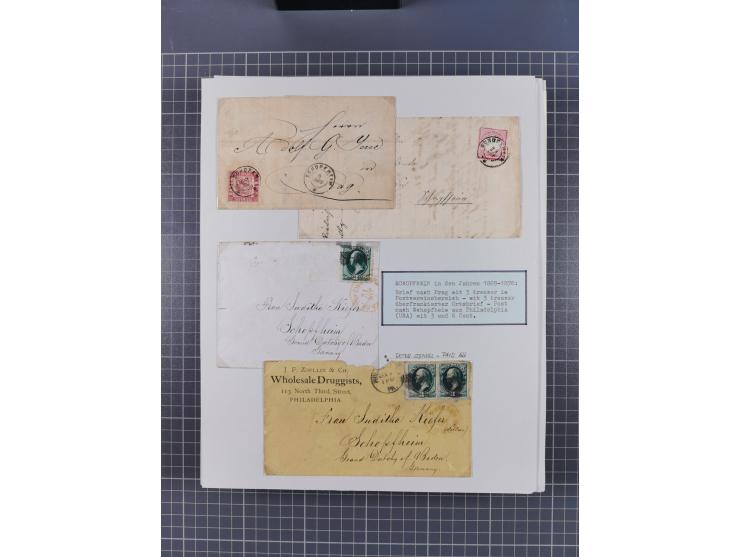 1800/1970 (ca.), HEIMATGESCHICHTE BADENS, umfangreiche Materialsammlung, teils ausstellungsmäßig aufgezogen, mit einigen hund