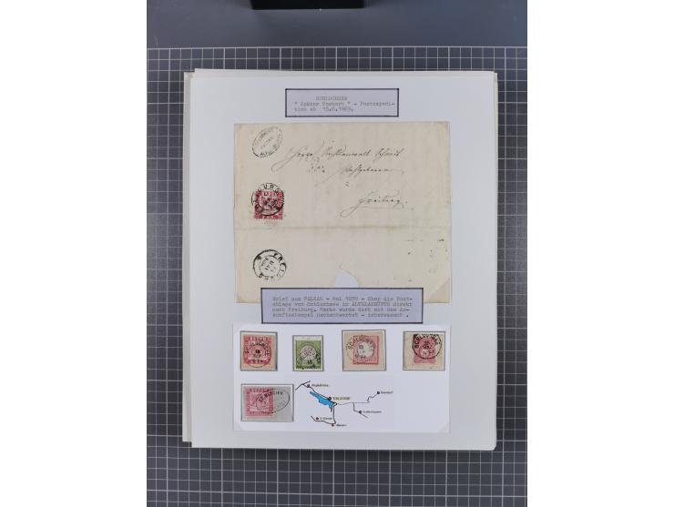 1800/1970 (ca.), HEIMATGESCHICHTE BADENS, umfangreiche Materialsammlung, teils ausstellungsmäßig aufgezogen, mit einigen hund