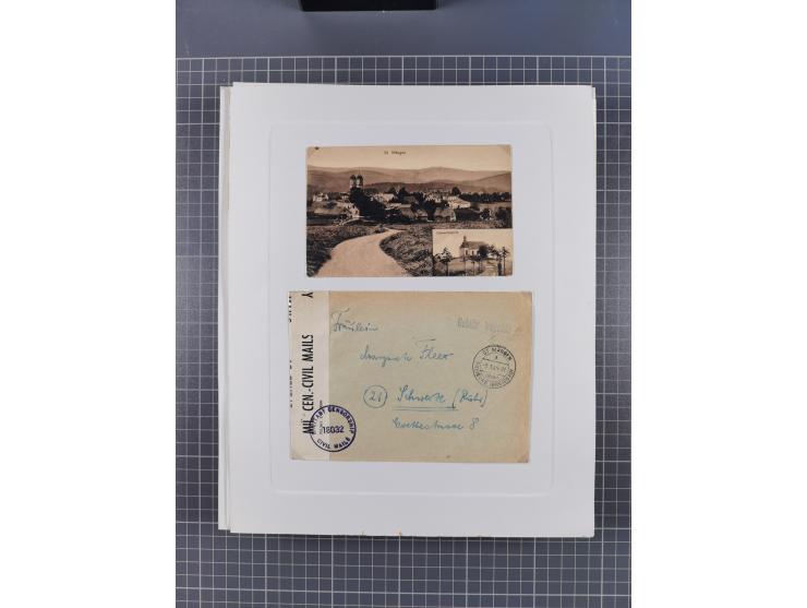 1800/1970 (ca.), HEIMATGESCHICHTE BADENS, umfangreiche Materialsammlung, teils ausstellungsmäßig aufgezogen, mit einigen hund