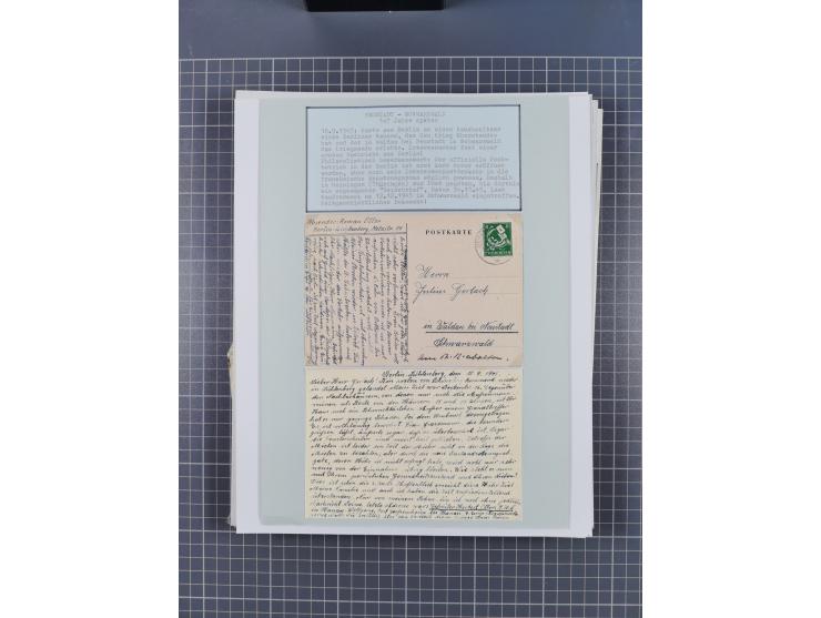 1800/1970 (ca.), HEIMATGESCHICHTE BADENS, umfangreiche Materialsammlung, teils ausstellungsmäßig aufgezogen, mit einigen hund