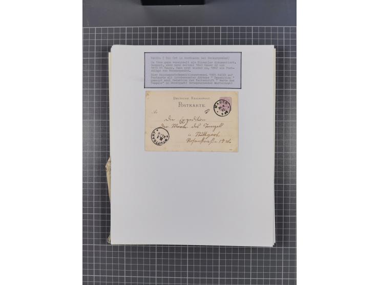 1800/1970 (ca.), HEIMATGESCHICHTE BADENS, umfangreiche Materialsammlung, teils ausstellungsmäßig aufgezogen, mit einigen hund