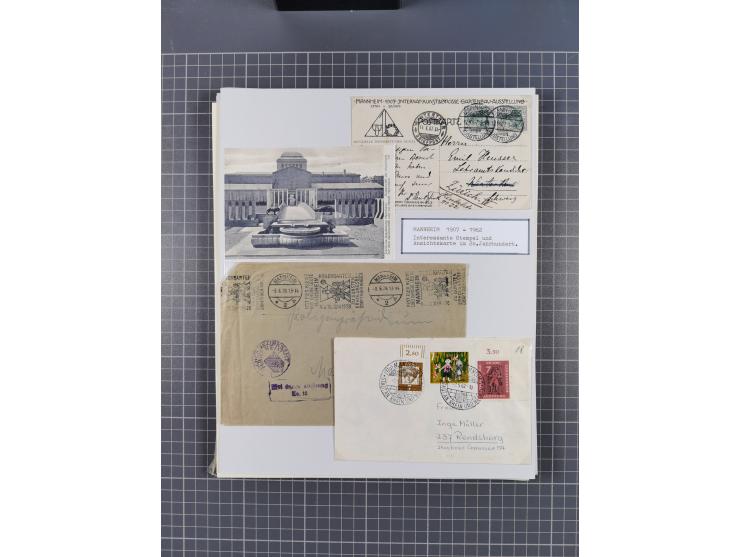 1800/1970 (ca.), HEIMATGESCHICHTE BADENS, umfangreiche Materialsammlung, teils ausstellungsmäßig aufgezogen, mit einigen hund