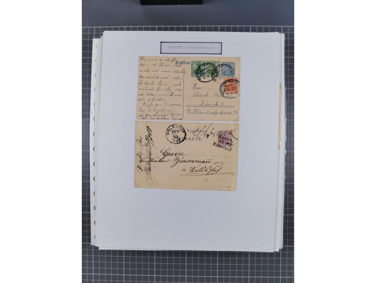 1800/1970 (ca.), HEIMATGESCHICHTE BADENS, umfangreiche Materialsammlung, teils ausstellungsmäßig aufgezogen, mit einigen hund