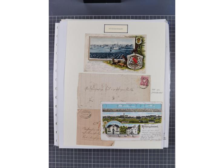 1800/1970 (ca.), HEIMATGESCHICHTE BADENS, umfangreiche Materialsammlung, teils ausstellungsmäßig aufgezogen, mit einigen hund