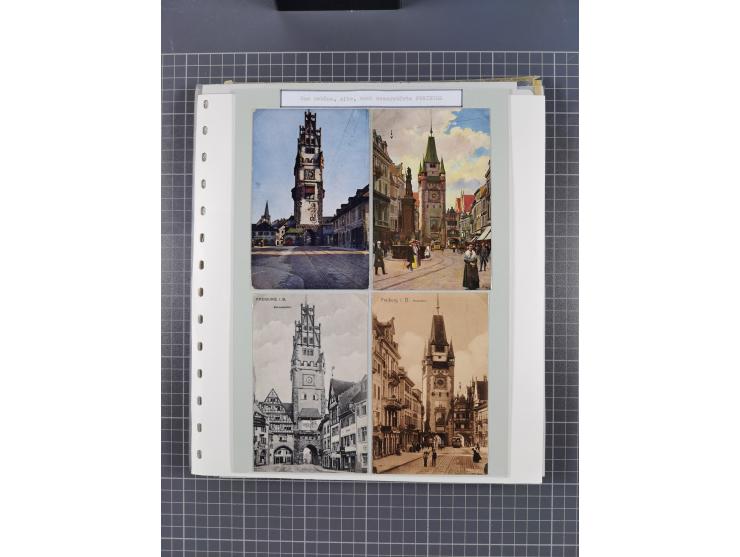 1800/1970 (ca.), HEIMATGESCHICHTE BADENS, umfangreiche Materialsammlung, teils ausstellungsmäßig aufgezogen, mit einigen hund