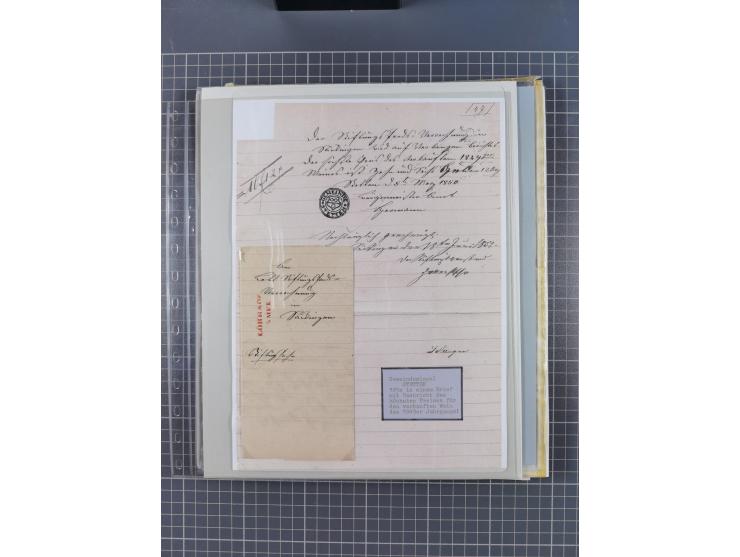 1800/1970 (ca.), HEIMATGESCHICHTE BADENS, umfangreiche Materialsammlung, teils ausstellungsmäßig aufgezogen, mit einigen hund