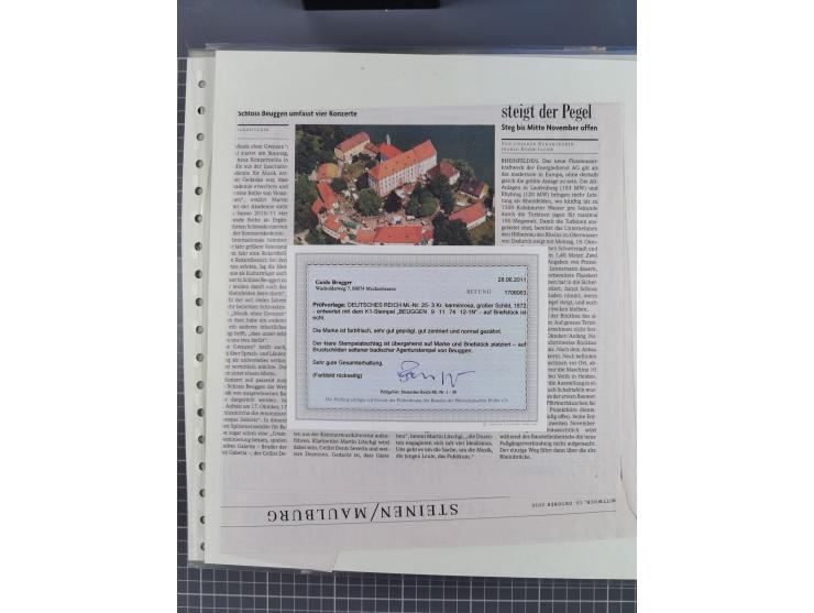 1800/1970 (ca.), HEIMATGESCHICHTE BADENS, umfangreiche Materialsammlung, teils ausstellungsmäßig aufgezogen, mit einigen hund