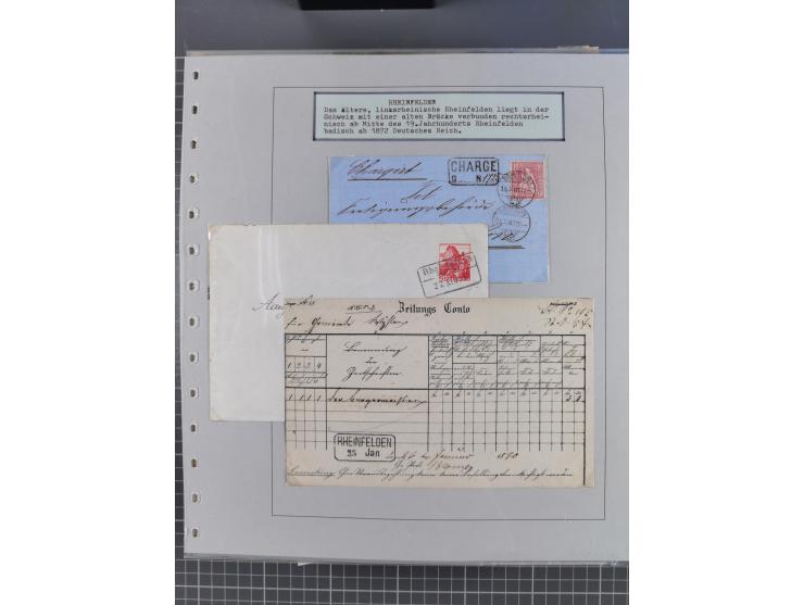 1800/1970 (ca.), HEIMATGESCHICHTE BADENS, umfangreiche Materialsammlung, teils ausstellungsmäßig aufgezogen, mit einigen hund