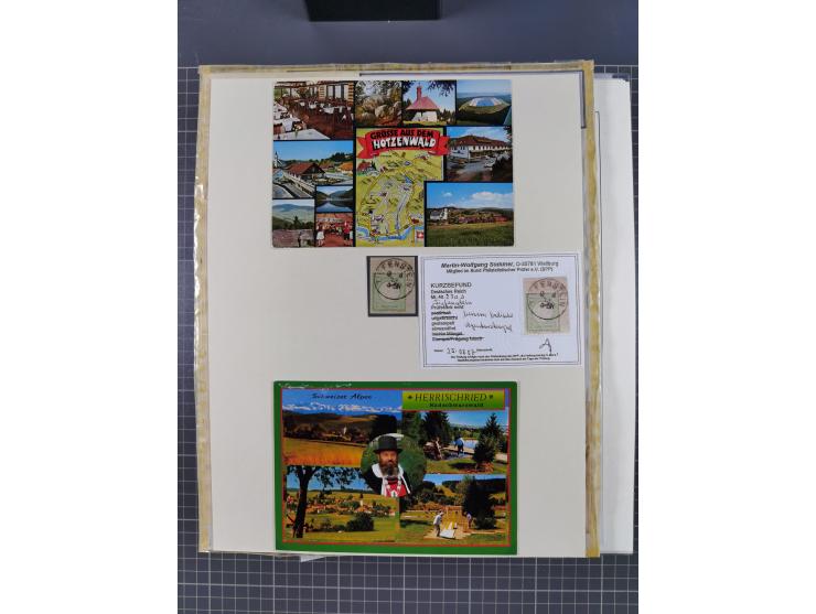 1800/1970 (ca.), HEIMATGESCHICHTE BADENS, umfangreiche Materialsammlung, teils ausstellungsmäßig aufgezogen, mit einigen hund