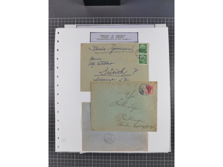 1800/1970 (ca.), HEIMATGESCHICHTE BADENS, umfangreiche Materialsammlung, teils ausstellungsmäßig aufgezogen, mit einigen hund