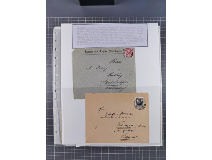 1800/1970 (ca.), HEIMATGESCHICHTE BADENS, umfangreiche Materialsammlung, teils ausstellungsmäßig aufgezogen, mit einigen hund