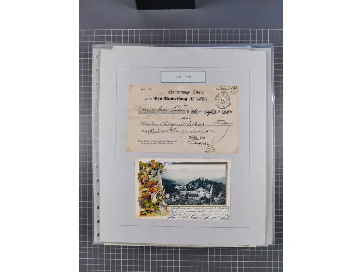 1800/1970 (ca.), HEIMATGESCHICHTE BADENS, umfangreiche Materialsammlung, teils ausstellungsmäßig aufgezogen, mit einigen hund