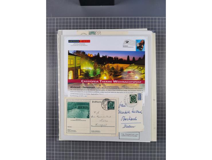 1800/1970 (ca.), HEIMATGESCHICHTE BADENS, umfangreiche Materialsammlung, teils ausstellungsmäßig aufgezogen, mit einigen hund