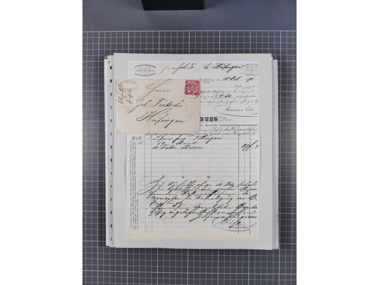 1800/1970 (ca.), HEIMATGESCHICHTE BADENS, umfangreiche Materialsammlung, teils ausstellungsmäßig aufgezogen, mit einigen hund