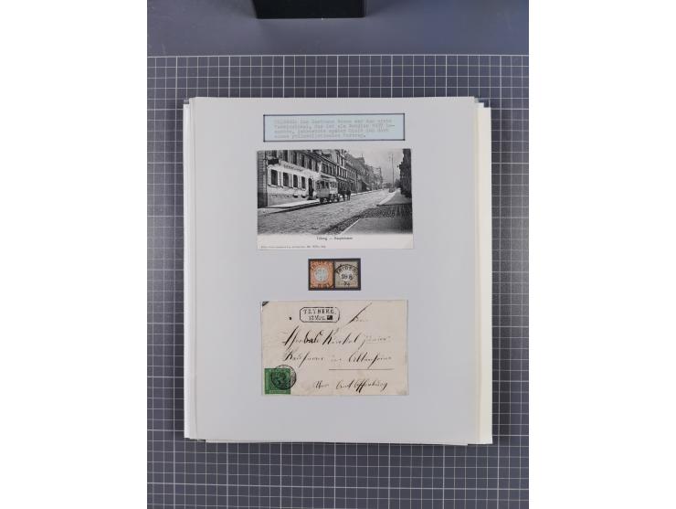 1800/1970 (ca.), HEIMATGESCHICHTE BADENS, umfangreiche Materialsammlung, teils ausstellungsmäßig aufgezogen, mit einigen hund