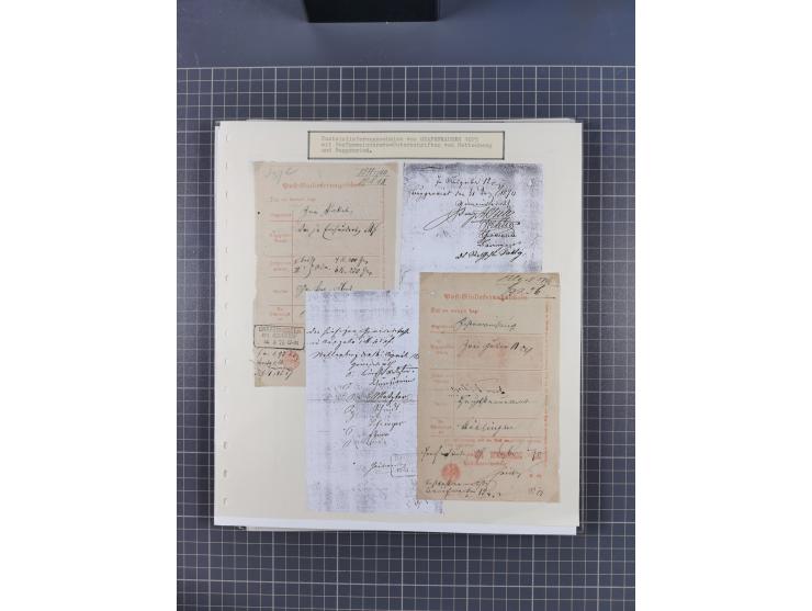 1800/1970 (ca.), HEIMATGESCHICHTE BADENS, umfangreiche Materialsammlung, teils ausstellungsmäßig aufgezogen, mit einigen hund