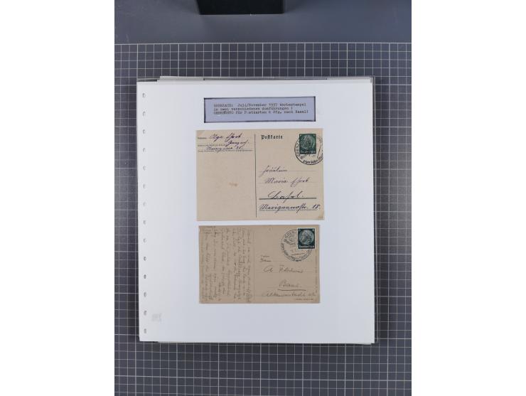 1800/1970 (ca.), HEIMATGESCHICHTE BADENS, umfangreiche Materialsammlung, teils ausstellungsmäßig aufgezogen, mit einigen hund