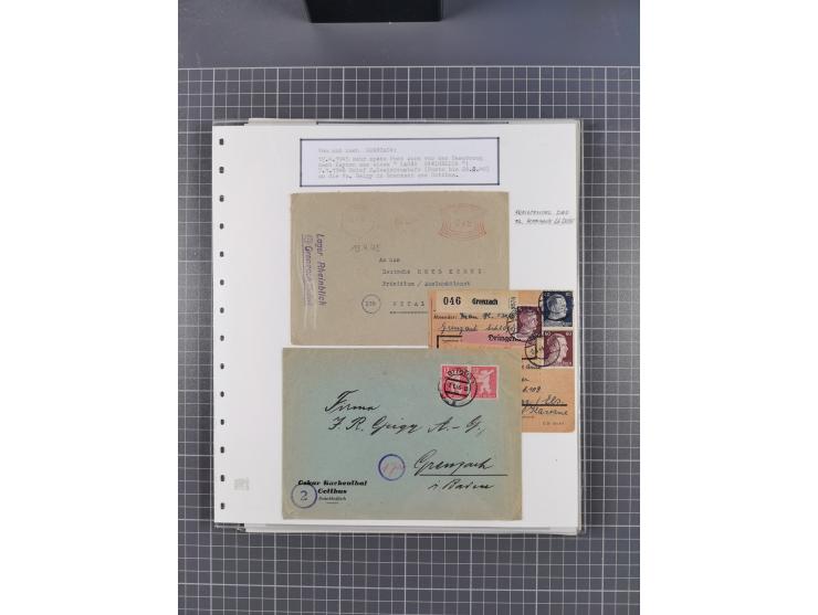 1800/1970 (ca.), HEIMATGESCHICHTE BADENS, umfangreiche Materialsammlung, teils ausstellungsmäßig aufgezogen, mit einigen hund