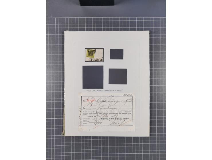 1800/1970 (ca.), HEIMATGESCHICHTE BADENS, umfangreiche Materialsammlung, teils ausstellungsmäßig aufgezogen, mit einigen hund