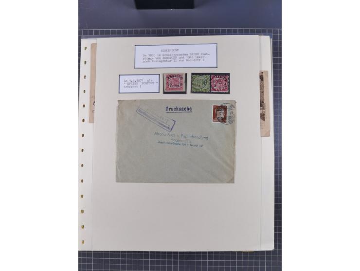 1800/1970 (ca.), HEIMATGESCHICHTE BADENS, umfangreiche Materialsammlung, teils ausstellungsmäßig aufgezogen, mit einigen hund