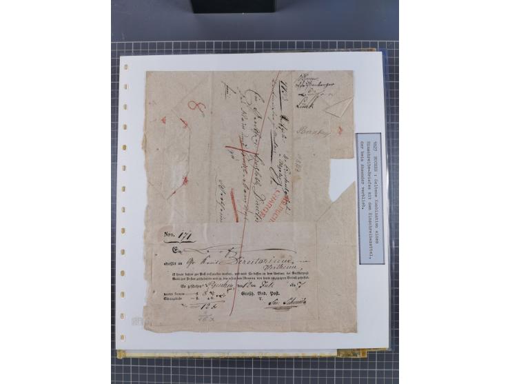 1800/1970 (ca.), HEIMATGESCHICHTE BADENS, umfangreiche Materialsammlung, teils ausstellungsmäßig aufgezogen, mit einigen hund