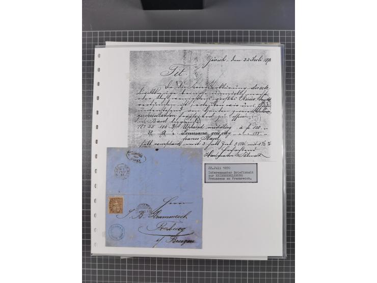 1800/1970 (ca.), HEIMATGESCHICHTE BADENS, umfangreiche Materialsammlung, teils ausstellungsmäßig aufgezogen, mit einigen hund