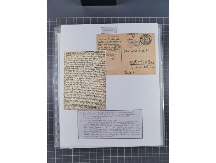 1800/1970 (ca.), HEIMATGESCHICHTE BADENS, umfangreiche Materialsammlung, teils ausstellungsmäßig aufgezogen, mit einigen hund