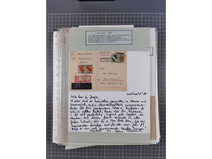 1800/1970 (ca.), HEIMATGESCHICHTE BADENS, umfangreiche Materialsammlung, teils ausstellungsmäßig aufgezogen, mit einigen hund