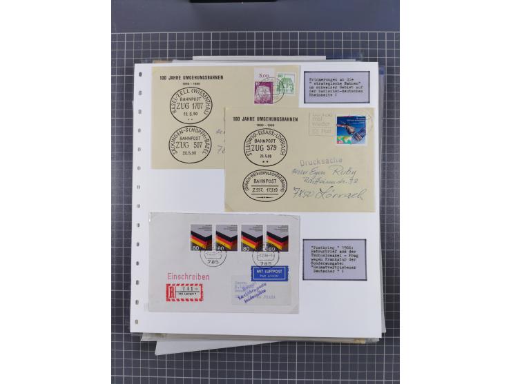 1800/1970 (ca.), HEIMATGESCHICHTE BADENS, umfangreiche Materialsammlung, teils ausstellungsmäßig aufgezogen, mit einigen hund