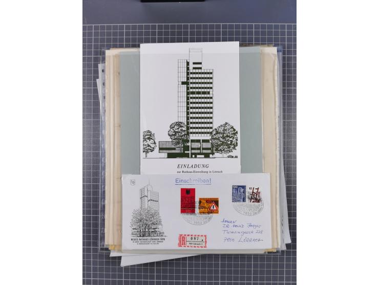 1800/1970 (ca.), HEIMATGESCHICHTE BADENS, umfangreiche Materialsammlung, teils ausstellungsmäßig aufgezogen, mit einigen hund