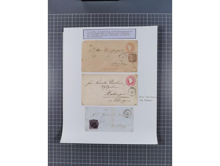 1800/1970 (ca.), HEIMATGESCHICHTE BADENS, umfangreiche Materialsammlung, teils ausstellungsmäßig aufgezogen, mit einigen hund