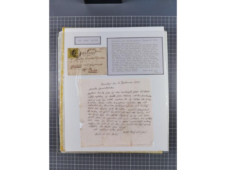 1800/1970 (ca.), HEIMATGESCHICHTE BADENS, umfangreiche Materialsammlung, teils ausstellungsmäßig aufgezogen, mit einigen hund