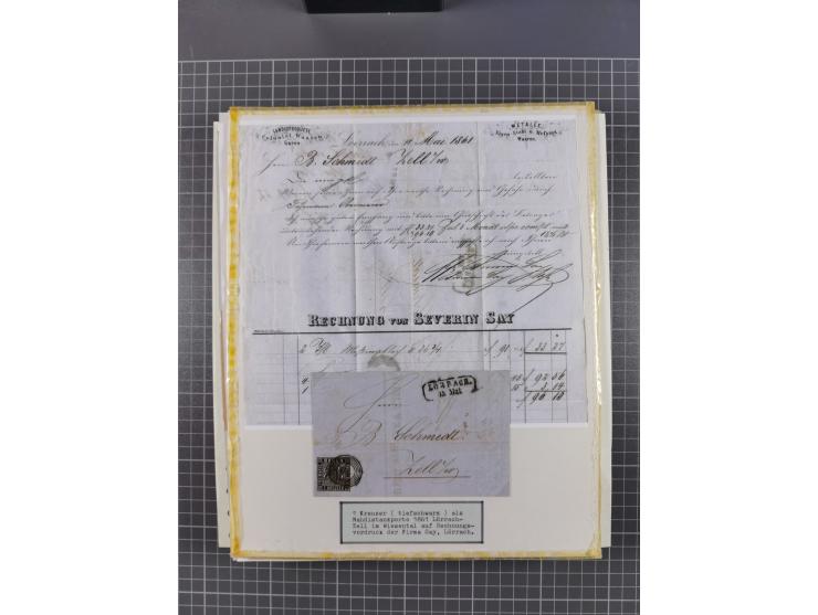 1800/1970 (ca.), HEIMATGESCHICHTE BADENS, umfangreiche Materialsammlung, teils ausstellungsmäßig aufgezogen, mit einigen hund