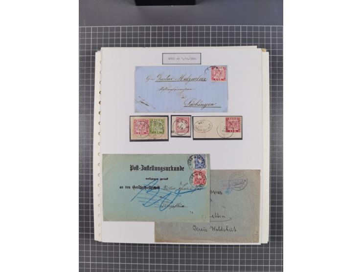 1800/1970 (ca.), HEIMATGESCHICHTE BADENS, umfangreiche Materialsammlung, teils ausstellungsmäßig aufgezogen, mit einigen hund