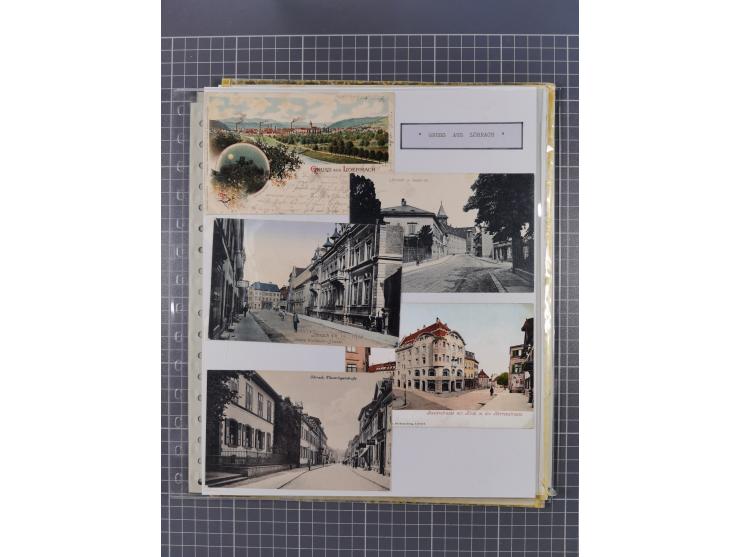 1800/1970 (ca.), HEIMATGESCHICHTE BADENS, umfangreiche Materialsammlung, teils ausstellungsmäßig aufgezogen, mit einigen hund