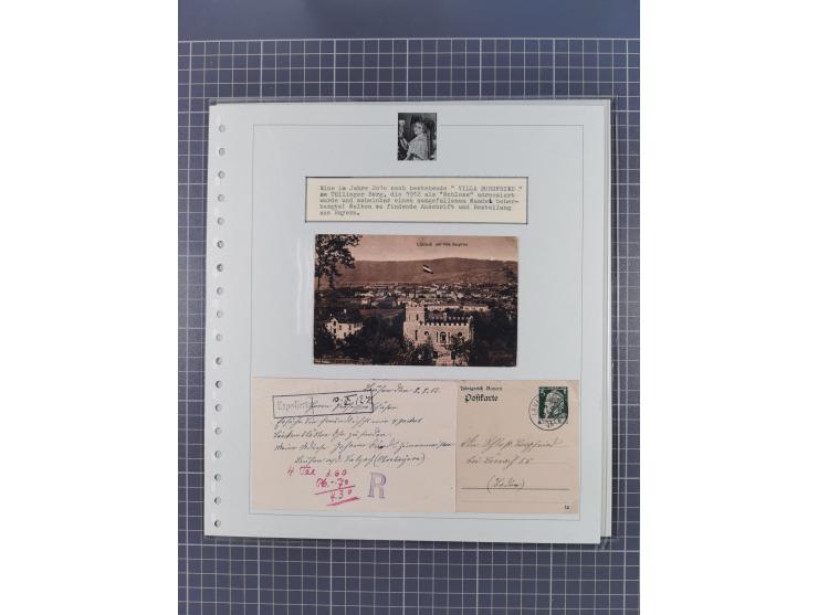 1800/1970 (ca.), HEIMATGESCHICHTE BADENS, umfangreiche Materialsammlung, teils ausstellungsmäßig aufgezogen, mit einigen hund