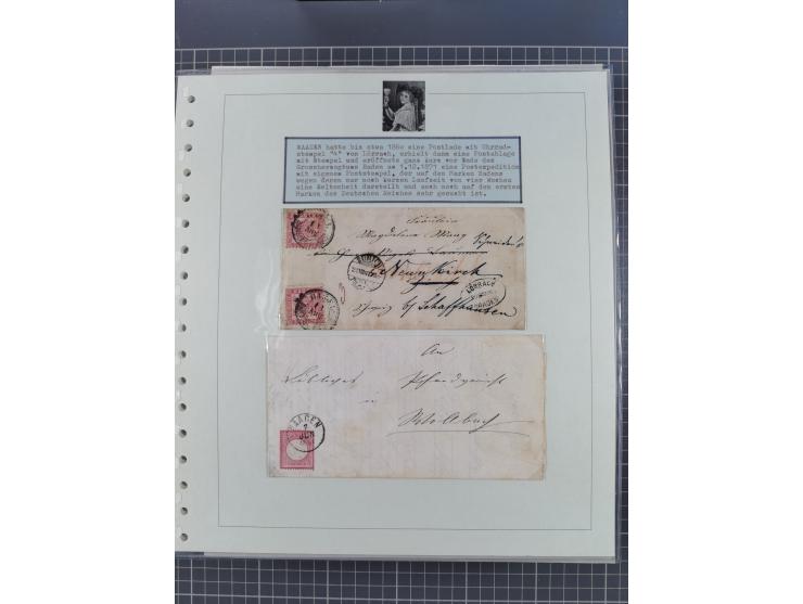 1800/1970 (ca.), HEIMATGESCHICHTE BADENS, umfangreiche Materialsammlung, teils ausstellungsmäßig aufgezogen, mit einigen hund